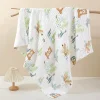 Baby and children's pure cotton bath towel, towel blanket, baby towel, soft and absorbent, multi-functional baby and children's towel, baby bath towel, soft and comfortable Application Scenario